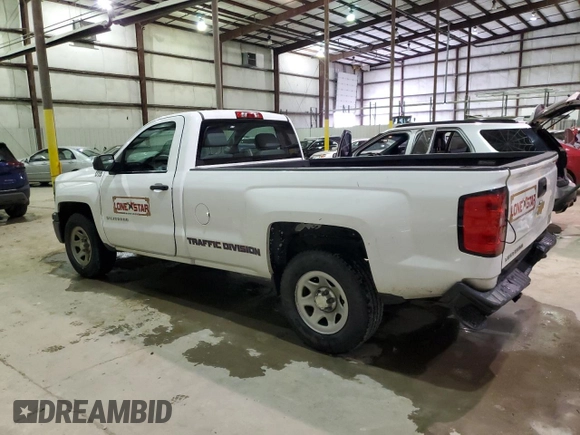 2015 Chevrolet Silverado 1500 Work Truck with VIN 1GCNCPEH4FZ438268, listed as a Copart auction lot 44029275 with 190,885 mi miles and Salvage Title. Bid and sale history available at DreamBid. Image 2.