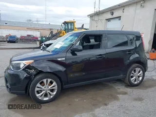2016 Kia Soul + with VIN KNDJP3A58G7396949, listed as a IAAI auction lot 41813054 with 108,974 mi miles. Bid and sale history available at carsss.com. Image 14.