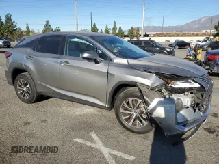 2022 Lexus RX with VIN 2T2AZMAA3NC249281, listed as a Copart auction lot 79829094 with 20,748 mi miles and Salvage Title. Bid and sale history available at carsss.com. Image 4.