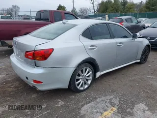 2006 Lexus IS 250 with VIN JTHCK262762003730, listed as a IAAI auction lot 41490307 with 188,002 mi miles and . Bid and sale history available at DreamBid. Image 4.