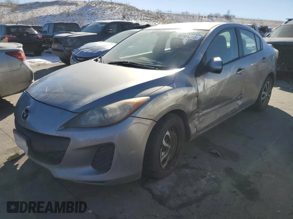 2012 Mazda 3 i Sport with VIN JM1BL1UG4C1567842, listed as a Copart auction lot 88884255 with 172,504 mi miles and Salvage Title. Bid and sale history available at DreamBid. Image 1.