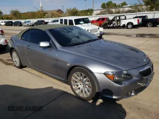 2004 BMW 6 Series 645Ci with VIN WBAEK73434B322484, listed as a Copart auction lot 79912464 with 108,713 mi miles and Clean Title. Bid and sale history available at carsss.com. Image 4.