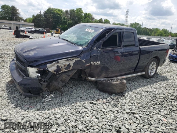 2015 Ram 1500 Express with VIN 1C6RR6FTXFS781969, listed as a Copart auction lot 55063095 with Not provided miles and Salvage title. Bid and sale history available at DreamBid. Image 1.