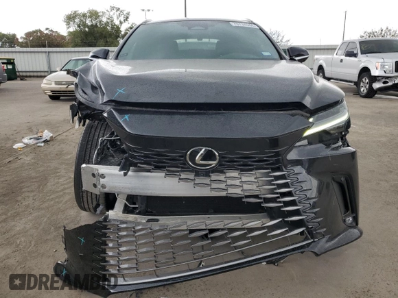2023 Lexus RX with VIN 2T2BAMBA0PC004838, listed as a Copart auction lot 70734044 with 11,243 mi miles and Salvage Title. Bid and sale history available at carsss.com. Image 5.