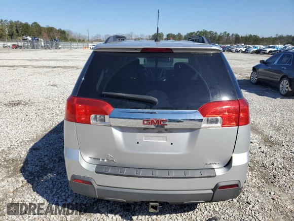 2011 GMC Terrain SLT-1 with VIN 2CTFLVEC2B6414607, listed as a Copart auction lot 48474005 with 165,997 mi miles and Salvage Title. Bid and sale history available at carsss.com. Image 6.