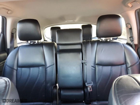 2013 Infiniti JX35 with VIN 5N1AL0MM8DC342675, listed as a Copart auction lot 75515044 with 124,913 mi miles and Salvage Title. Bid and sale history available at carsss.com. Image 10.