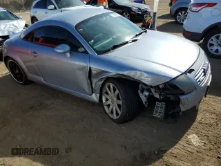 2002 Audi TT ALMS Edition with VIN TRUWT28N121027160, listed as a Copart auction lot 77360484 with 207,734 mi miles and Salvage Title. Bid and sale history available at carsss.com. Image 4.