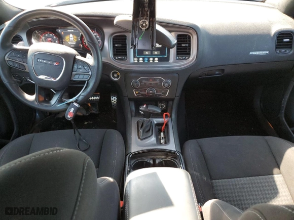 2023 Dodge Charger R/T with VIN 2C3CDXCT2PH660003, listed as a Copart auction lot 48254125 with 25,729 mi miles and Salvage Title. Bid and sale history available at carsss.com. Image 8.