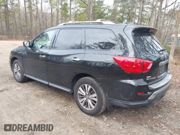 2020 Nissan Pathfinder S with VIN 5N1DR2AN3LC626072, listed as a IAAI auction lot 41196639 with 148,626 mi miles. Bid and sale history available at carsss.com. Image 3.