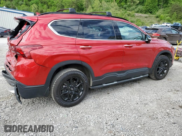 2022 Hyundai Santa Fe XRT with VIN 5NMS6DAJ3NH439139, listed as a Copart auction lot 52072454 with 28,342 mi miles and Salvage Title. Bid and sale history available at carsss.com. Image 3.