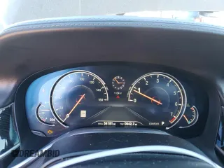 2016 BMW 7 Series 750i with VIN WBA7F0C5XGGL99549, listed as a Copart auction lot 41880015 with 54,181 mi miles and Salvage Title. Bid and sale history available at carsss.com. Image 9.