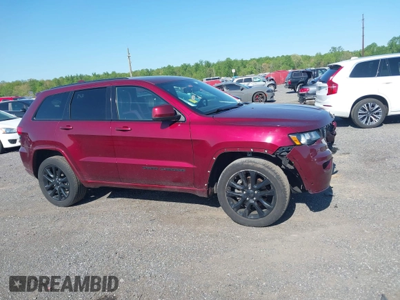 2019 Jeep Grand Cherokee Upland with VIN 1C4RJFAG2KC607036, listed as a IAAI auction lot 42136336 with 36,443 mi miles and . Bid and sale history available at DreamBid. Image 13.