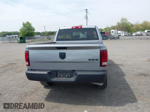 2024 Ram 1500 Classic Warlock with VIN 1C6RR7LG3RS156718, listed as a IAAI auction lot 42115165 with 9,991 mi miles. Bid and sale history available at carsss.com. Image 16.