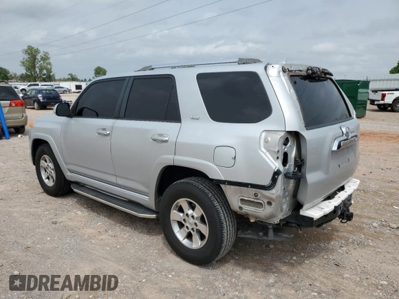 2012 Toyota 4Runner SR5 with VIN JTEZU5JR2C5041318, listed as a Copart auction lot 54046175 with 173,551 mi miles and Salvage title. Bid and sale history available at DreamBid. Image 2.