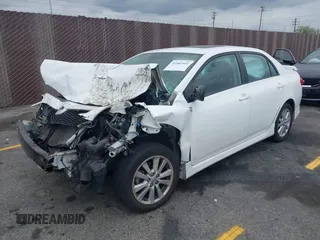 2010 Toyota Corolla with VIN 2T1BU4EE8AC487402, listed as a IAAI auction lot 41981911 with Not provided miles and . Bid and sale history available at DreamBid. Image 2.