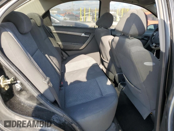 2007 Chevrolet Aveo LT with VIN KL1TG56627B058604, listed as a Copart auction lot 52907715 with Not provided miles and Clean title. Bid and sale history available at DreamBid. Image 10.