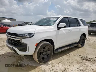 2024 Chevrolet Tahoe Commercial z VIN 1GNSCLED1RR178853, wystawiony jako Copart lot #61060615 z przebiegiem 16 145 mil mil oraz Szkoda całkowita • Salvage title. Historia ofert i sprzedaży dostępna na DreamBid. Obrazek 1.