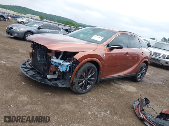 2024 Lexus RX 350 z VIN 2T2BAMCA7RC054055, wystawiony jako IAAI lot #42307956 z przebiegiem 20 060 mil mil oraz . Historia ofert i sprzedaży dostępna na DreamBid. Obrazek 2.