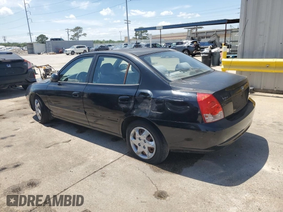 2006 Hyundai Elantra GLS z VIN KMHDN46D56U233227, wystawiony jako Copart lot #54752385 z przebiegiem Nie podano mil oraz Szkoda całkowita • Salvage title. Historia ofert i sprzedaży dostępna na DreamBid. Obrazek 2.