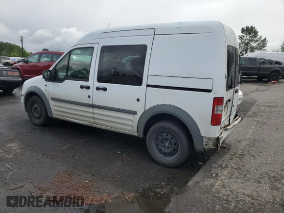 2010 Ford Transit Connect XLT with VIN NM0LS6BN1AT018703, listed as a Copart auction lot 56548575 with 184,017 mi miles and Salvage title. Bid and sale history available at DreamBid. Image 2.
