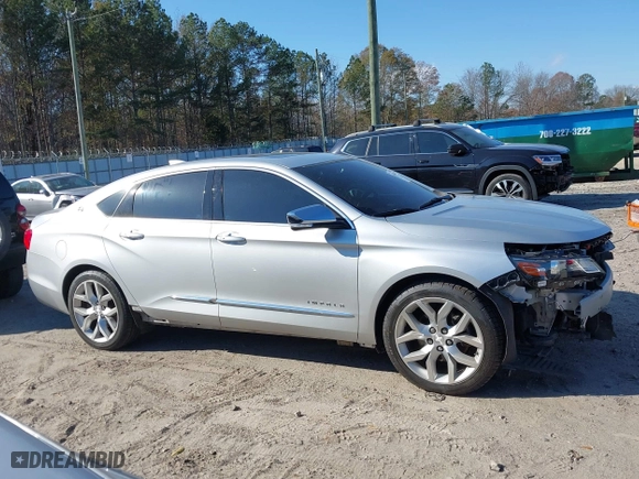 2019 Chevrolet Impala Premier with VIN 1G1105S37KU123162, listed as a IAAI auction lot 41028244 with 107,872 mi miles. Bid and sale history available at carsss.com. Image 14.