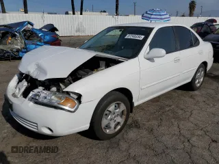2005 Nissan Sentra 1.8 with VIN 3N1CB51D05L592440, listed as a Copart auction lot 87248334 with 109,675 mi miles and Salvage Title. Bid and sale history available at DreamBid. Image 1.