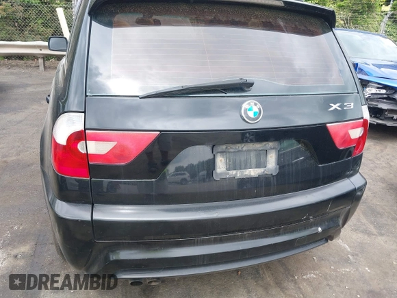 2006 BMW X3 3.0i with VIN WBXPA93456WG81492, listed as a IAAI auction lot 42134301 with 172,554 mi miles. Bid and sale history available at carsss.com. Image 6.