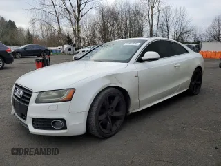 2009 Audi A5 with VIN WAUDK78TX9A024569, listed as a Copart auction lot 41843545 with 167,377 mi miles and Salvage Title. Bid and sale history available at carsss.com. Image 1.