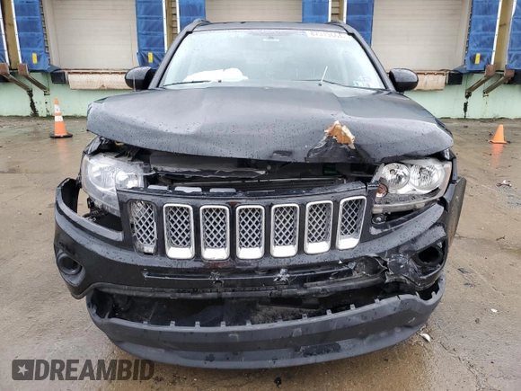 2016 Jeep Compass Latitude with VIN 1C4NJCEB7GD664653, listed as a Copart auction lot 87313664 with 64,580 mi miles and Salvage Title. Bid and sale history available at carsss.com. Image 5.