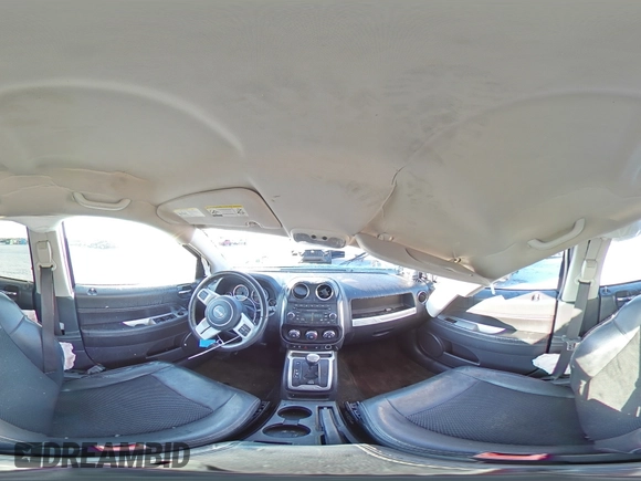 2016 Jeep Compass Latitude with VIN 1C4NJCEA4GD620293, listed as a Copart auction lot 44492715 with 0 mi miles and Salvage Title. Bid and sale history available at carsss.com. Image 13.
