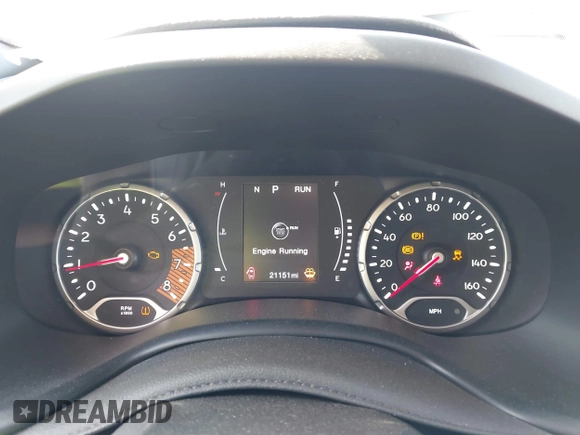 2023 Jeep Renegade Latitude with VIN ZACNJDB18PPP67161, listed as a IAAI auction lot 41954150 with 21,151 mi miles and . Bid and sale history available at DreamBid. Image 7.
