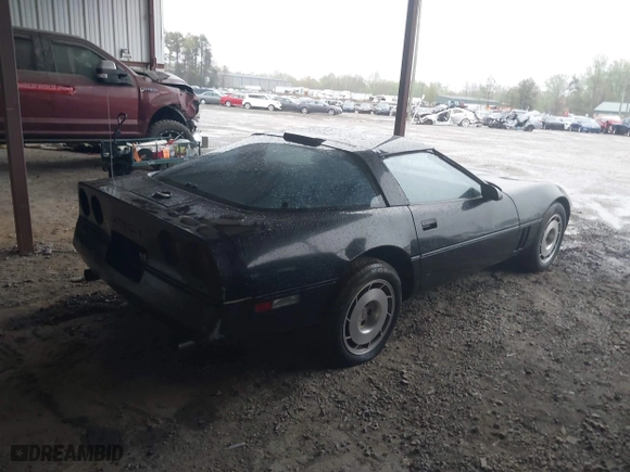 1986 Chevrolet Corvette with VIN 1G1YY0784G5117691, listed as a IAAI auction lot 41977287 with 97,212 mi miles. Bid and sale history available at carsss.com. Image 4.