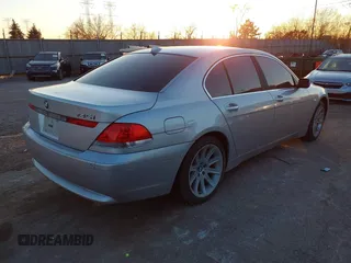 2003 BMW 7 Series 745i with VIN WBAGL63403DP64514, listed as a IAAI auction lot 41045246 with 111,000 mi miles and . Bid and sale history available at DreamBid. Image 4.