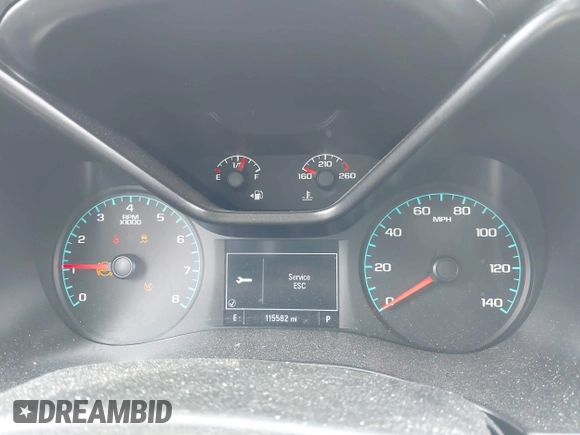 2022 Chevrolet Colorado 4WD LT with VIN 1GCGTCEN8N1126250, listed as a IAAI auction lot 42751251 with 115,582 mi miles and . Bid and sale history available at DreamBid. Image 7.