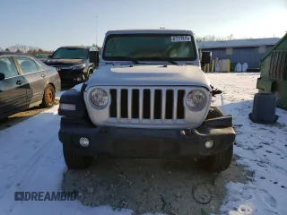 2022 Jeep Wrangler Unlimited Willys Sport with VIN 1C4HJXDM8NW224563, listed as a Copart auction lot 87717815 with 25,872 mi miles and Salvage Title. Bid and sale history available at DreamBid. Image 5.