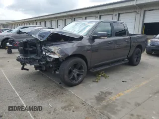 2017 Ram 1500 Sport with VIN 1C6RR7MT1HS830505, listed as a Copart auction lot 61404065 with 124,030 mi miles and Salvage title. Bid and sale history available at DreamBid. Image 1.