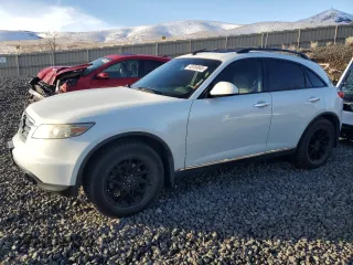 2008 Infiniti FX with VIN JNRAS08W38X209419, listed as a Copart auction lot 45769945 with 130,948 mi miles and Salvage Title. Bid and sale history available at DreamBid. Image 1.