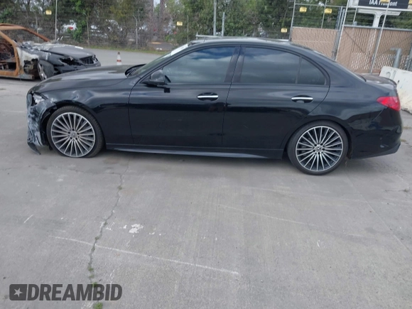 2022 Mercedes-Benz C 300 with VIN W1KAF4GBXNR037485, listed as a IAAI auction lot 41901915 with 36,504 mi miles and . Bid and sale history available at DreamBid. Image 14.