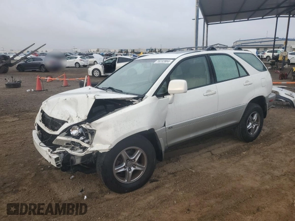 2002 Lexus RX 300 with VIN JTJGF10U320138265, listed as a Copart auction lot 78232804 with 242,046 mi miles and Salvage Title. Bid and sale history available at carsss.com. Image 1.