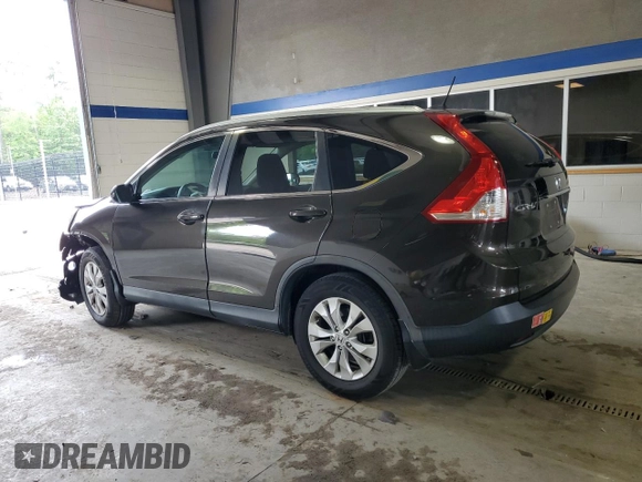 2013 Honda CR-V EX-L z VIN 5J6RM4H70DL025581, wystawiony jako Copart lot #56780525 z przebiegiem 100 847 mil mil oraz Szkoda całkowita • Salvage title. Historia ofert i sprzedaży dostępna na DreamBid. Obrazek 2.