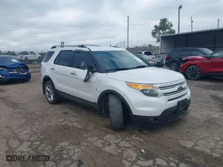 2014 Ford Explorer Limited with VIN 1FM5K8F84EGB74076, listed as a IAAI auction lot 41560599 with 186,258 mi miles. Bid and sale history available at carsss.com. Image 1.