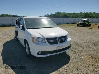 2018 Dodge Grand Caravan SXT with VIN 2C4RDGCG4JR360103, listed as a Copart auction lot 53209605 with 153,827 mi miles and Salvage Title. Bid and sale history available at DreamBid. Image 14.