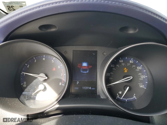 2020 Toyota C-HR LE with VIN NMTKHMBX8LR108997, listed as a Copart auction lot 49953535 with 113,114 mi miles and Salvage Title. Bid and sale history available at carsss.com. Image 9.
