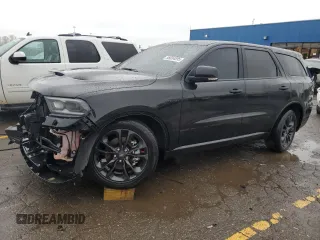 2022 Dodge Durango R/T Plus with VIN 1C4SDJCT5NC209412, listed as a Copart auction lot 55654595 with 25,618 mi miles and Salvage title. Bid and sale history available at DreamBid. Image 1.