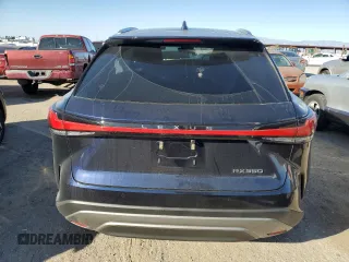 2024 Lexus RX 350 with VIN JTJCHMAA7R2020524, listed as a Copart auction lot 44863445 with 6,628 mi miles and Salvage title. Bid and sale history available at DreamBid. Image 6.
