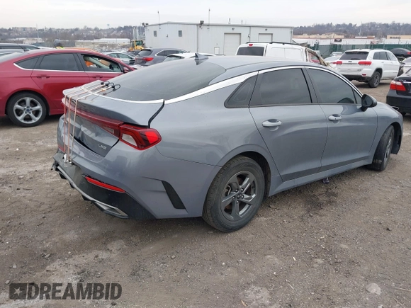 2021 Kia K5 LXS with VIN 5XXG14J24MG015799, listed as a IAAI auction lot 41704156 with 72,359 mi miles. Bid and sale history available at carsss.com. Image 4.