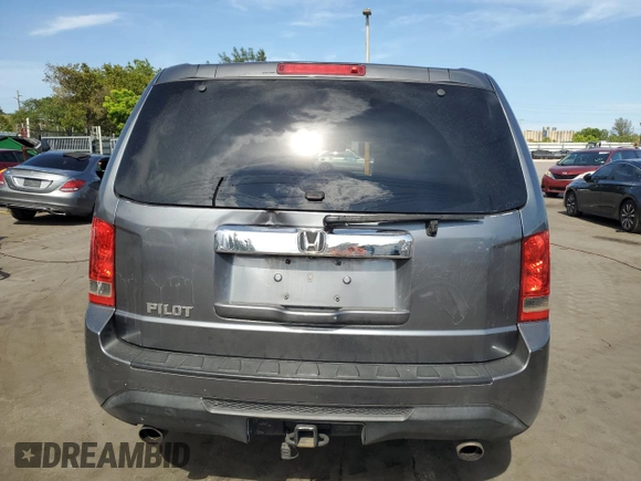 2013 Honda Pilot EX-L с VIN 5FNYF3H54DB014106, выставлен на аукционе Copart как лот 59169735 с пробегом 180 666 миль миль и Списание • Salvage title. История ставок и продаж доступна на DreamBid. Изображение 6.