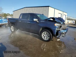 2020 Chevrolet Silverado 1500 High Country with VIN 3GCUYHED0LG364794, listed as a Copart auction lot 42399815 with 64,227 mi miles and Salvage Title. Bid and sale history available at carsss.com. Image 4.