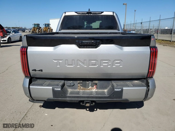 2024 Toyota Tundra 4WD Platinum with VIN 5TFNA5DB5RX152811, listed as a Copart auction lot 46253425 with 22,776 mi miles and Salvage Title. Bid and sale history available at carsss.com. Image 6.