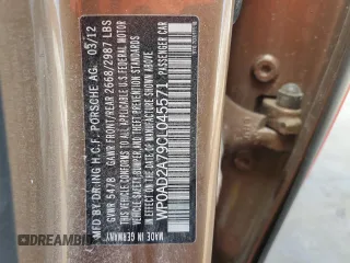 2012 Porsche Panamera S Hybrid с VIN WP0AD2A79CL045571, выставлен на аукционе Copart как лот 44125025 с пробегом 79 985 миль миль и Списание • Salvage title. История ставок и продаж доступна на DreamBid. Изображение 12.